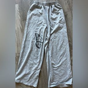 Butterfly Grey Sweatpants
